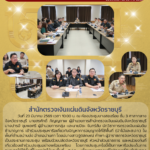 ประชุมหารือเกี่ยวกับปัญหาการอนุญาตให้ใช้พื้นที่ (ป่าไม้และส.ป.ก.) ในพื้นที่ตำบลบ้านบึง อำเภอบ้านคา